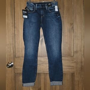 Silver Women's Blue Jeans